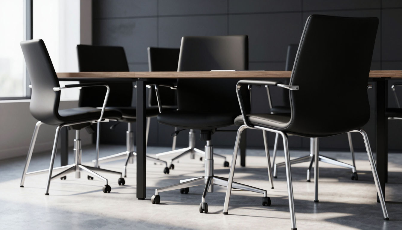 простые офисные стулья