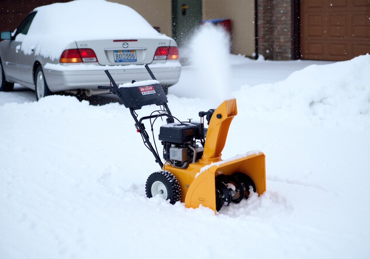 Электрический снегоуборщик: легкая расчистка дорожек зимой