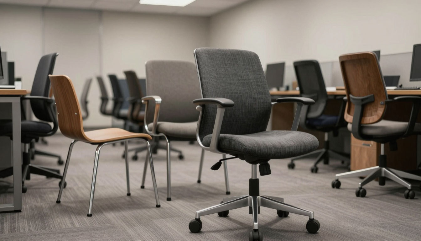 Эргономика IT-офиса: как сетка и 4D-подлокотники меняют все~