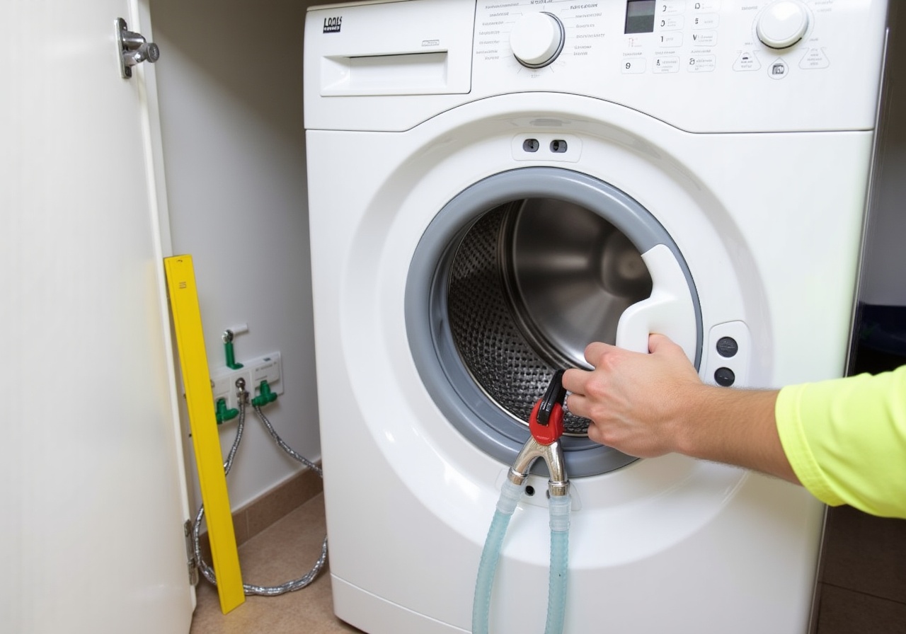 Самостоятельная установка стиральной машины: пошаговая инструкция