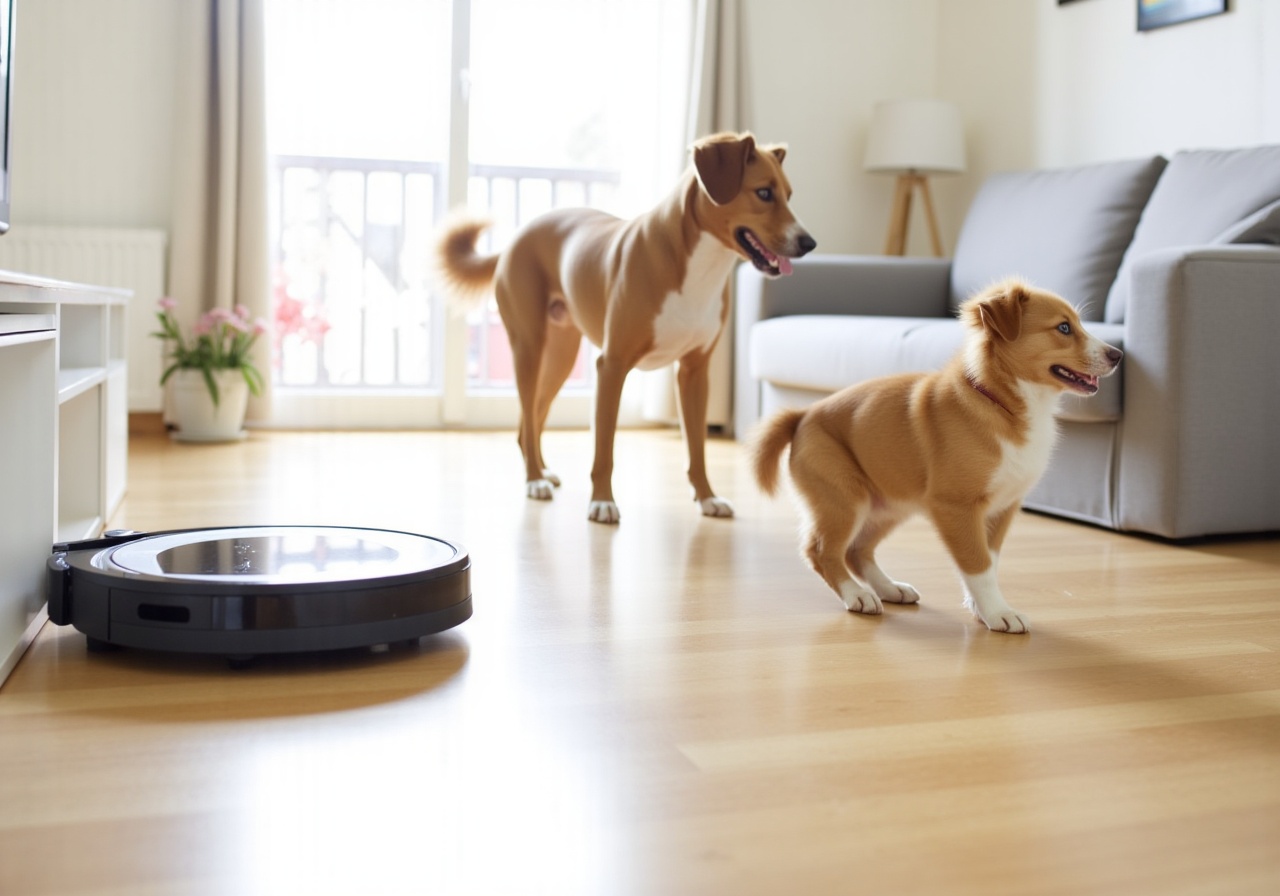Как выбрать робот-пылесос для квартиры с животными?