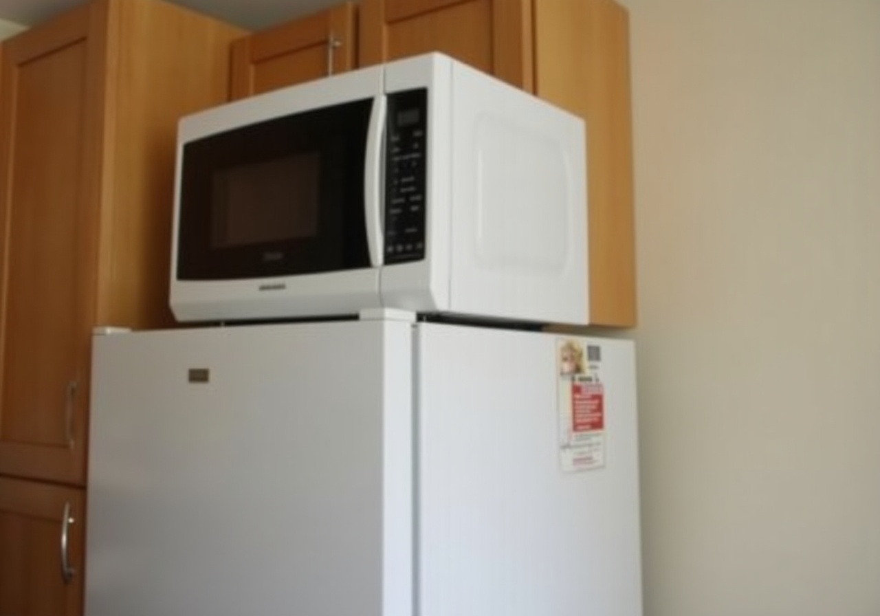 Правила размещения микроволновой печи на кухне 1 Правила размещения микроволновой печи на кухне