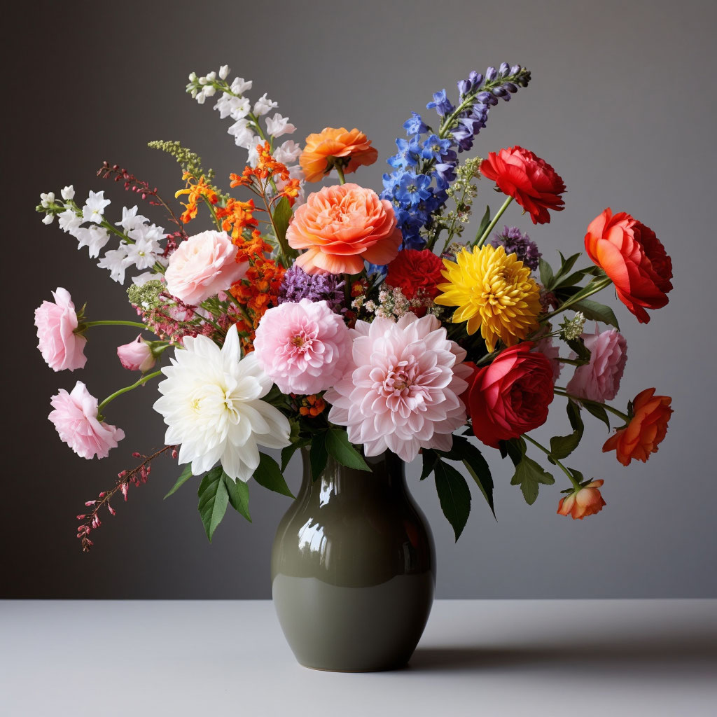 Цветовая палитра букета в 2026