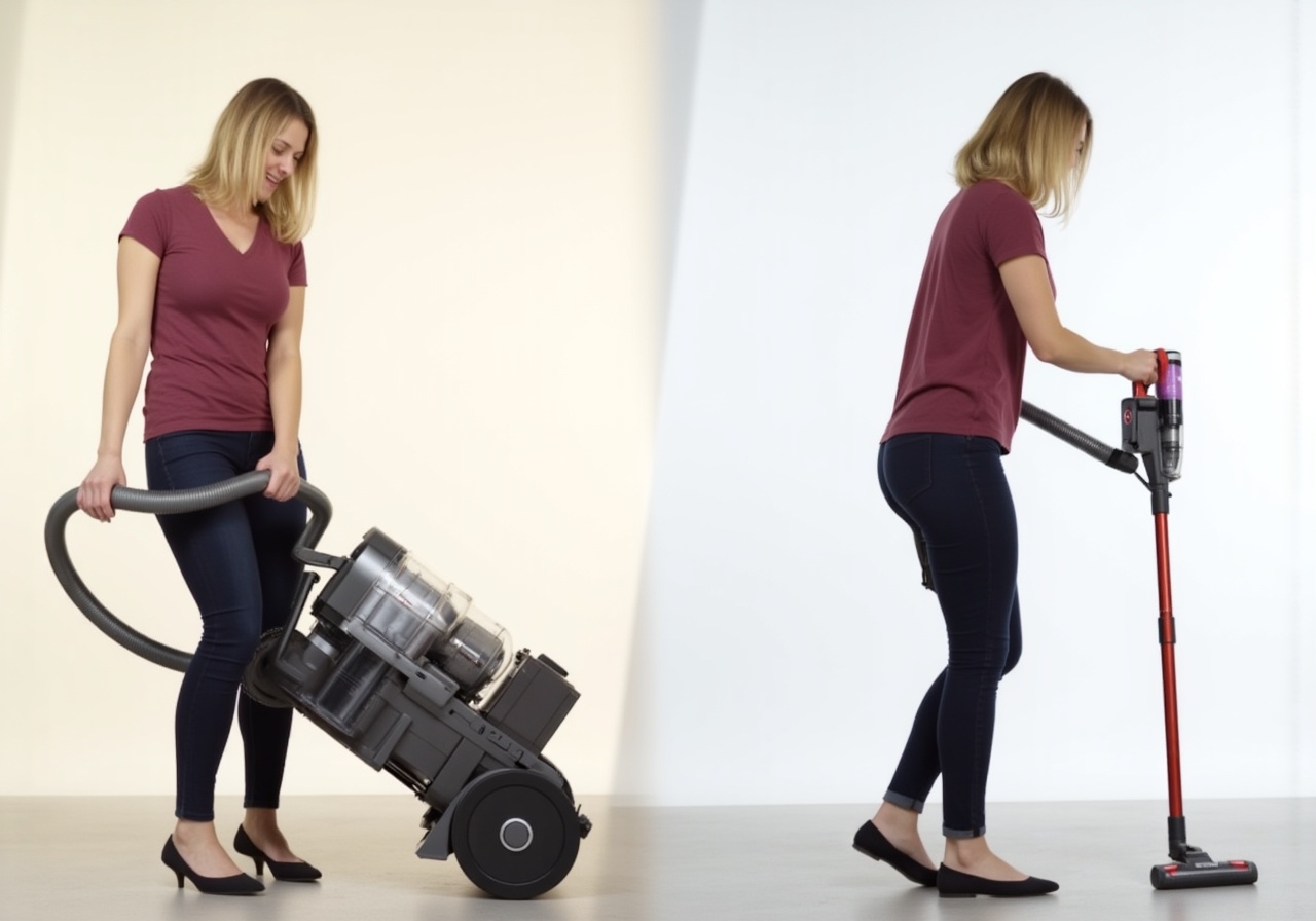 Вертикальный пылесос или обычный: какой удобнее для уборки?